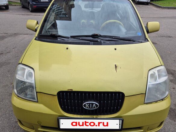 2007 Kia Picanto I, жёлтый, 150000 рублей - вид 1