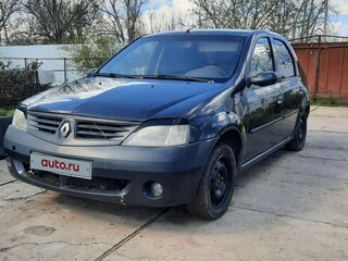 2006 Renault Logan I, серый, 250000 рублей, вид 1