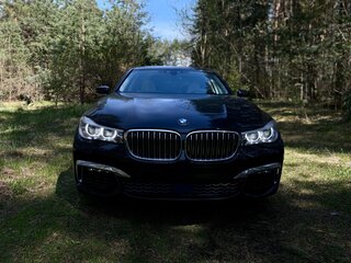 2017 BMW 7 серии Long 740Li VI (G11/G12), чёрный, 4400000 рублей, вид 2