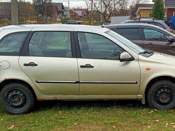 2010 Lada (ВАЗ) Kalina I, серебристый, 200000 рублей - вид 1