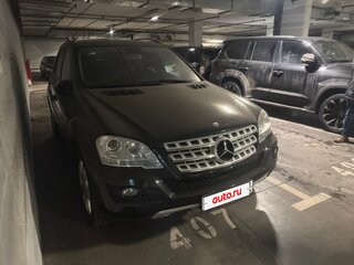 2008 Mercedes-Benz M-Класс 350 II (W164) Рестайлинг, чёрный, 1490000 рублей, вид 2