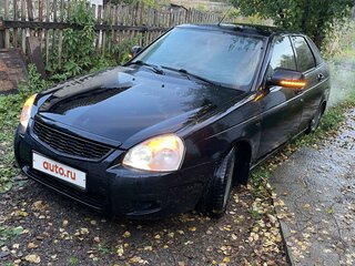 2012 Lada (ВАЗ) Priora I, чёрный, 420000 рублей, вид 2