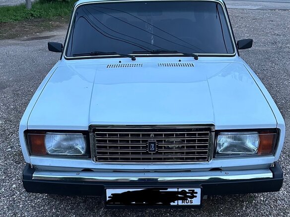 2008 Lada (ВАЗ) 2107, белый, 445000 рублей