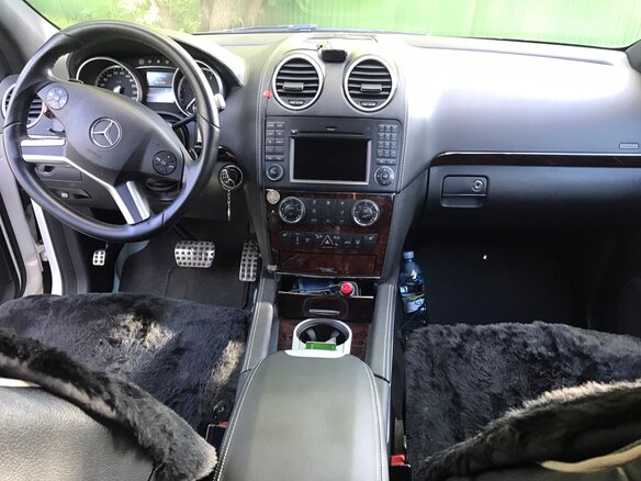 2011 Mercedes-Benz M-Класс 350 II (W164) Рестайлинг, белый - вид 2