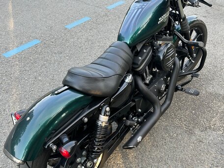 2021 Harley-Davidson Sportster 883, зелёный, 1400000 рублей, вид 3
