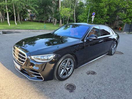 2022 Mercedes-Benz S-Класс 350 d Long 4MATIC VII (W223), чёрный, 12000000 рублей, вид 1