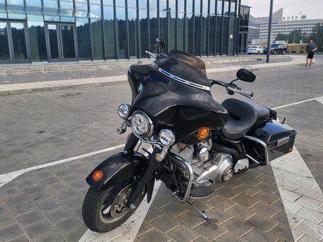 2007 Harley-Davidson Electra Glide, чёрный, 674797 рублей, вид 4