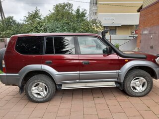 1996 Toyota Land Cruiser Prado 90 Series, красный, 1585000 рублей, вид 3