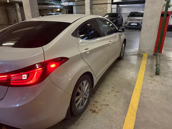 2014 Hyundai Elantra V (MD) Рестайлинг, бежевый, 980000 рублей - вид 6