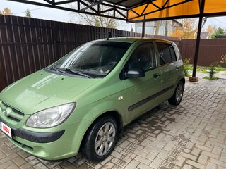 2008 Hyundai Getz I Рестайлинг, зелёный, 455000 рублей, вид 1