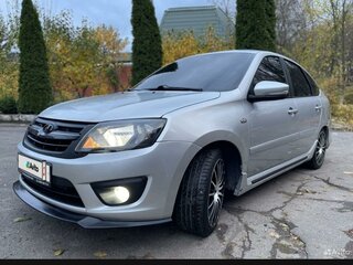2014 Lada (ВАЗ) Granta I, серебристый, 499999 рублей, вид 1