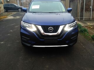 2018 Nissan Rogue II Рестайлинг, синий, 2068494 рублей, вид 2
