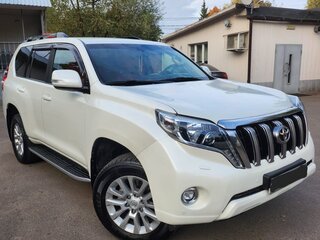 2016 Toyota Land Cruiser Prado 150 Series Рестайлинг 1, белый, 3450000 рублей, вид 2