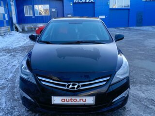 2016 Hyundai Solaris I Рестайлинг, чёрный, 900000 рублей, вид 1
