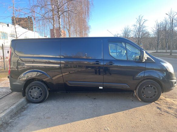 2015 Ford Transit Custom LWB I, чёрный, 1950000 рублей - вид 1