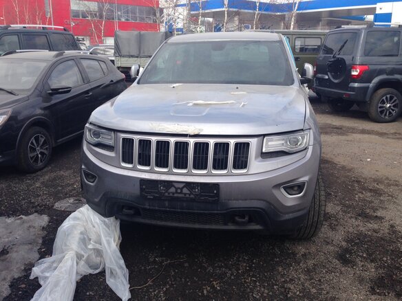 2013 Jeep Grand Cherokee IV (WK2) Рестайлинг, серый - вид 2