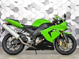 2005 Kawasaki ZX-10R Ninja, зелёный, 777000 рублей, вид 3