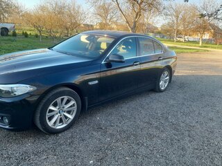 2013 BMW 5 серии 520i VI (F10/F11/F07) Рестайлинг, чёрный, 1600000 рублей, вид 3