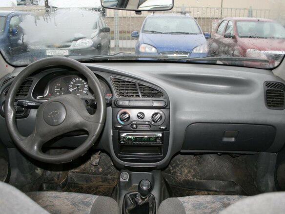 2007 Chevrolet Lanos I, серый - вид 4