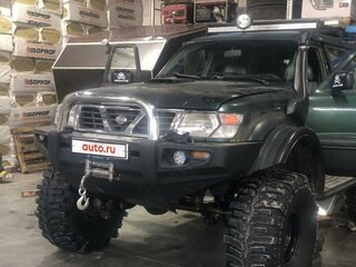 2000 Nissan Patrol V (Y61), зелёный, 3450000 рублей, вид 5