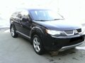2008 Mitsubishi Outlander II, чёрный - вид 1