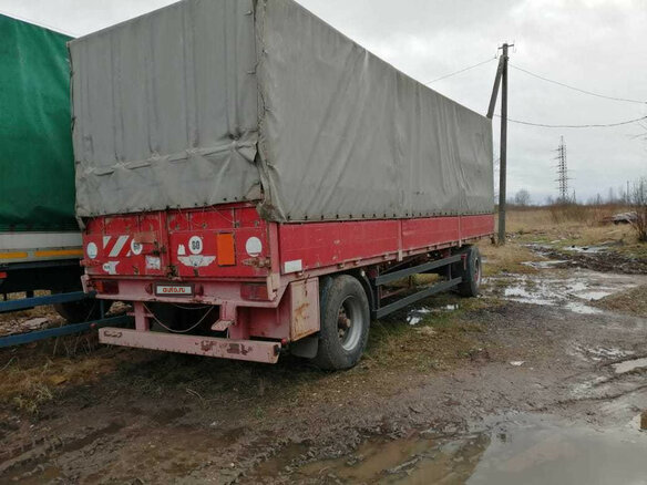 1990 Krone AZW 18, красный, 300000 рублей - вид 1