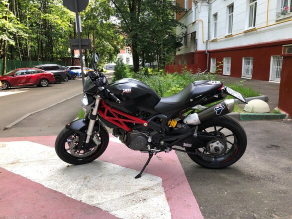2013 Ducati Monster 796, чёрный