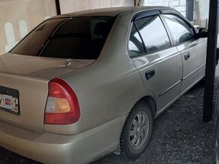 2005 Hyundai Accent ТагАЗ II, белый, 500000 рублей, вид 3