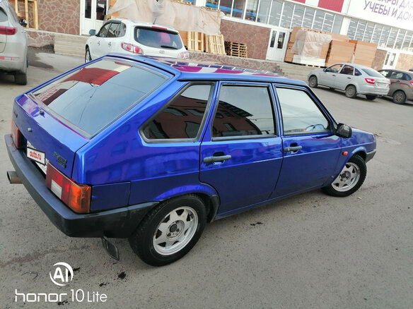 2000 Lada (ВАЗ) 2109, синий, 150000 рублей - вид 3
