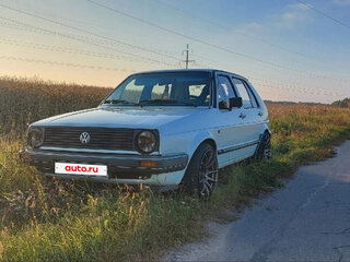 1986 Volkswagen Golf II, белый, 280000 рублей, вид 1