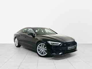 2020 Audi A7 45 TFSI II (4K), чёрный, 4790000 рублей, вид 3
