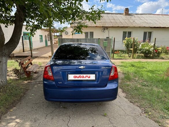 2008 Chevrolet Lacetti I, синий, 550000 рублей - вид 4