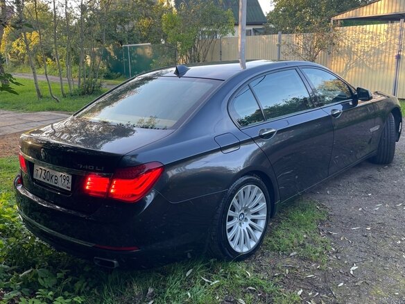 2014 BMW 7 серии Long 740Li xDrive V (F01/F02/F04) Рестайлинг, серый, 2700000 рублей - вид 17
