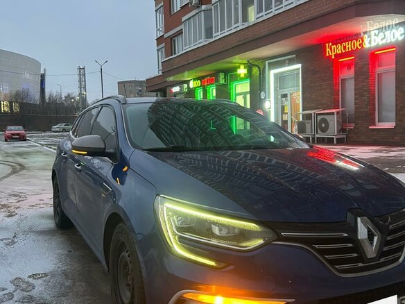2019 Renault Megane IV, синий, 1750000 рублей - вид 2