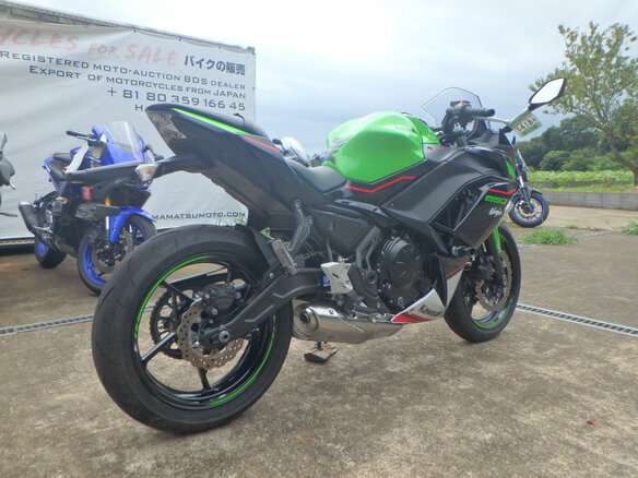 2022 Kawasaki Ninja 650, зелёный, 850000 рублей - вид 5