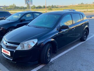 2008 Opel Astra H Рестайлинг, чёрный, 360000 рублей, вид 1