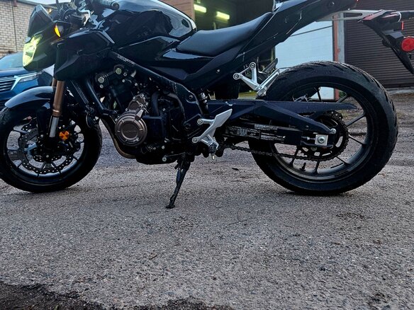 2022 Honda CB 500F, чёрный, 590000 рублей - вид 4