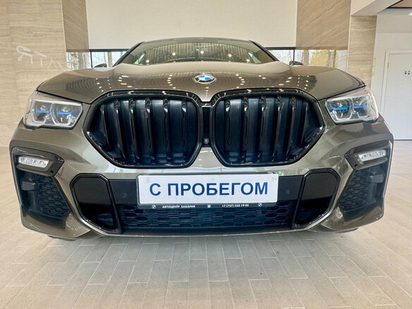 2020 BMW X6 40i III (G06), зелёный, 6999990 рублей - вид 8