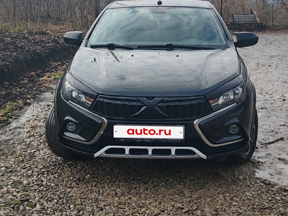 2019 Lada (ВАЗ) Vesta Cross I, чёрный, 740000 рублей - вид 1