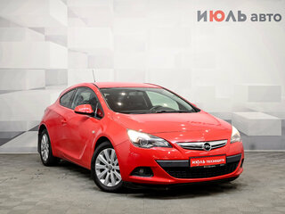 2012 Opel Astra GTC J Рестайлинг, красный, 800000 рублей, вид 3