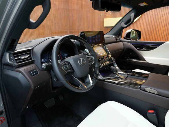 2025 Lexus LX 700h IV, серый - вид 12