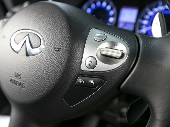 2014 Infiniti QX70, синий - вид 10
