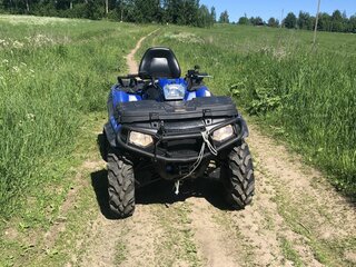 2012 Polaris Sportsman 850, синий, 800000 рублей, вид 2