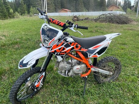 2021 Kayo Basic TT140, белый, 45000 рублей, вид 1