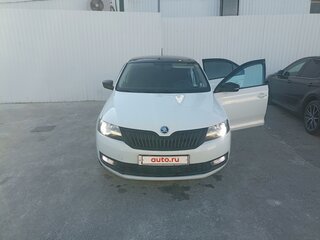 2017 Skoda Rapid I Рестайлинг, белый, 1282000 рублей, вид 4