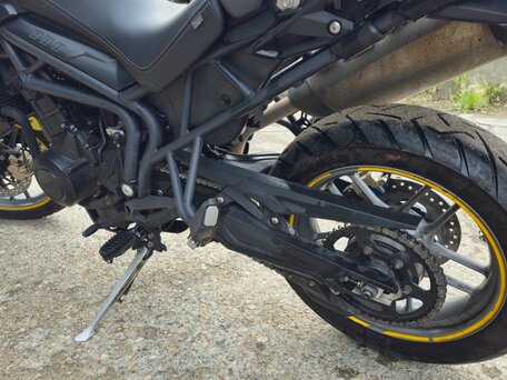 2011 Triumph Tiger 800, жёлтый, 630000 рублей, вид 5