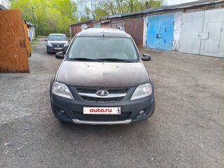 2017 Lada (ВАЗ) Largus Cross I, коричневый, 950000 рублей, вид 1