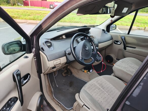 2004 Renault Scenic II, серый - вид 4