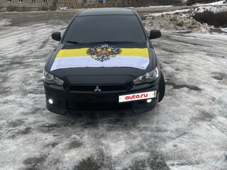 2007 Mitsubishi Lancer X, чёрный, 750000 рублей, вид 1