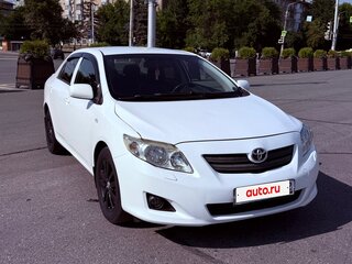 2010 Toyota Corolla X (E140, E150), белый, 955000 рублей, вид 2